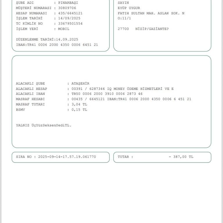 Havale İle Gönderilen Para 3 Gündür Alıcıya Ulaşmadı