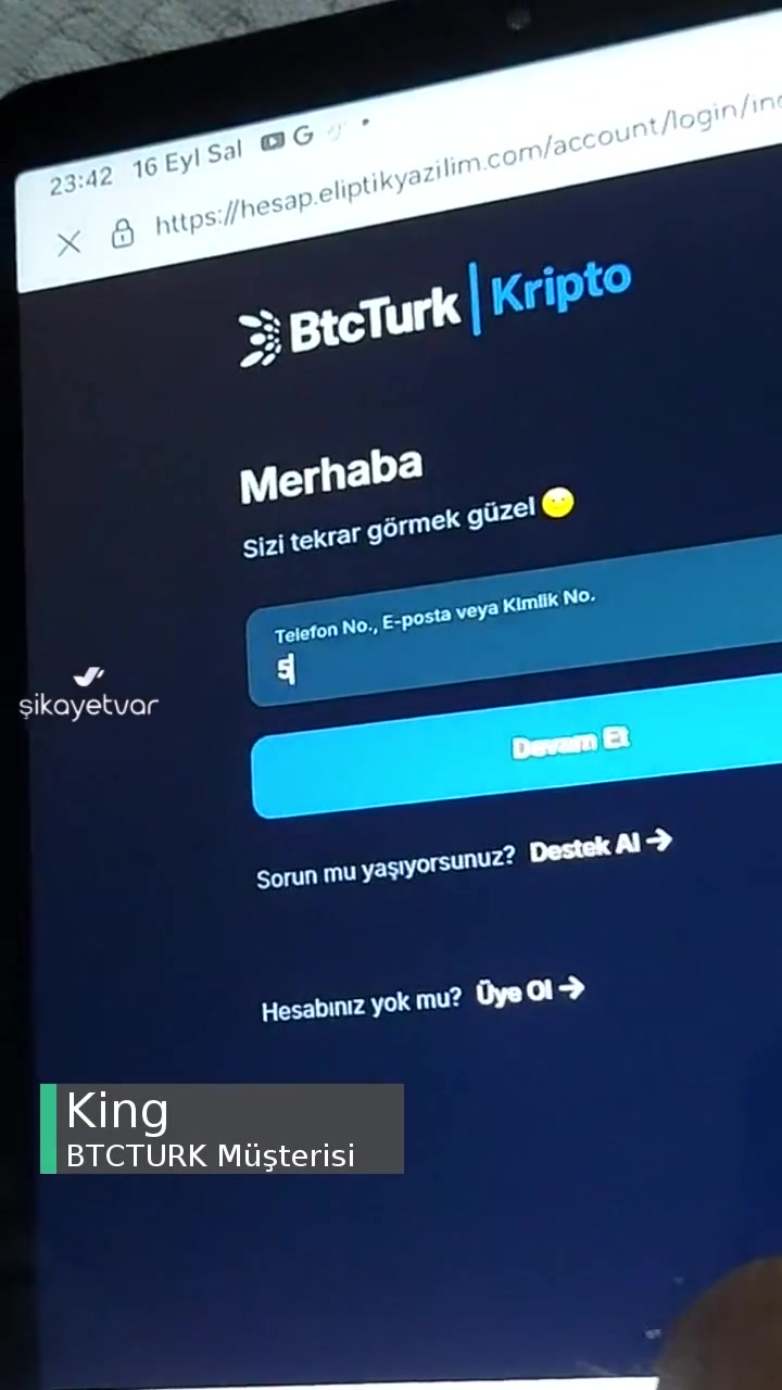 BTCTURK Giriş Yapamıyorum! videonun kapak resmi