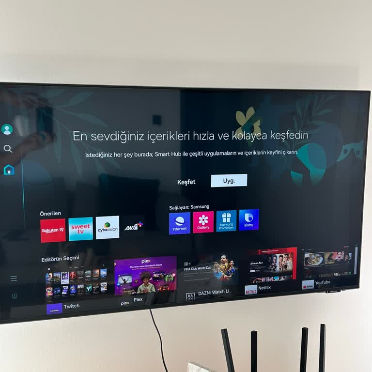 Samsung Yeni Aldığım QLED TV Temel Uygulamaları Desteklemiyor!