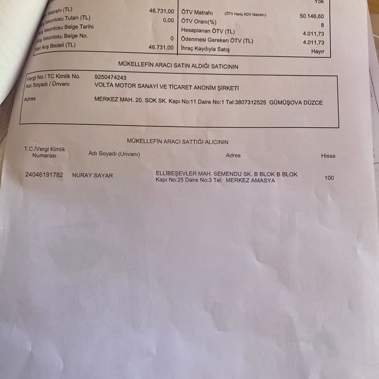 Satın Aldığım Motorun Tescil İşlemi TSE Uygunluğu Nedeniyle Yapılamıyor, Mağdurum