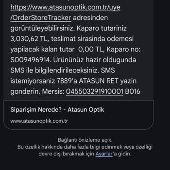 Kasko Bilgilendirme Eksikliği Nedeniyle Gözlük Camı Değişimi Reddedildi