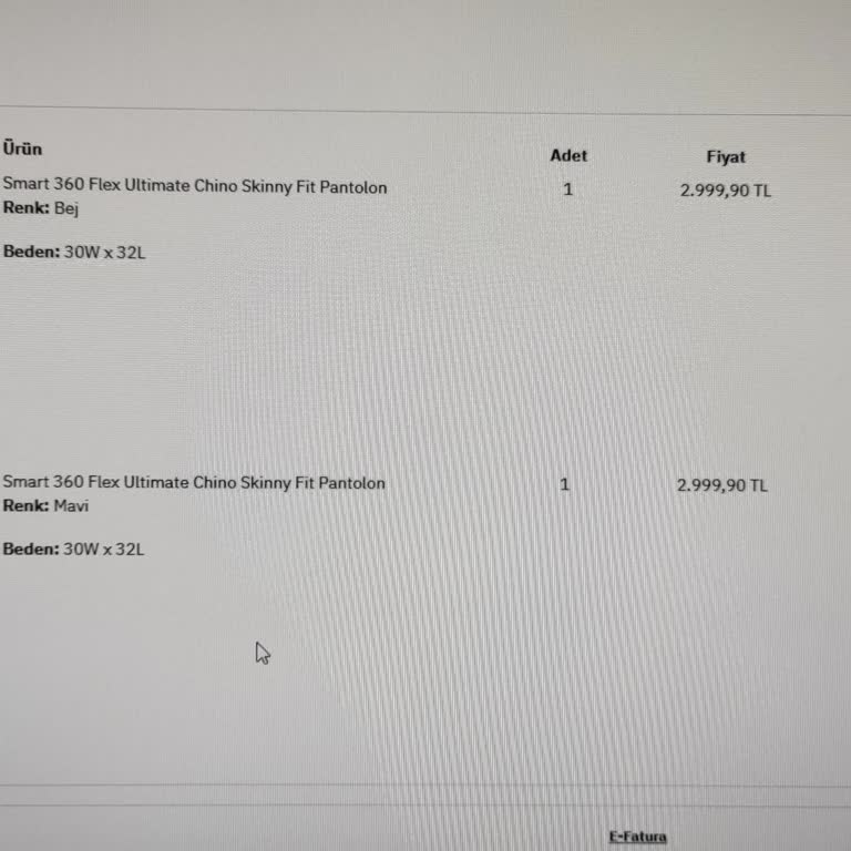 Siparişimdeki Pantolon Yerine Daha Ucuz Ve Farklı Bir Ürün Gönderildi, Çözüm Sunulmadı