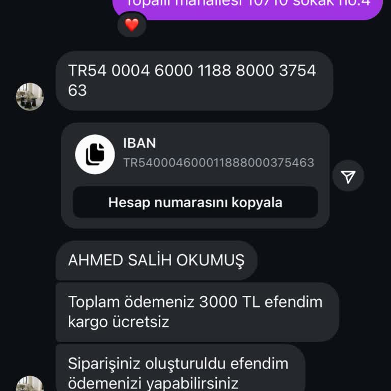 Instagram Üzerinden Sipariş Verdiğim Zigon Sehpa Teslim Edilmedi, Ücret İadesi Talep Ediyorum