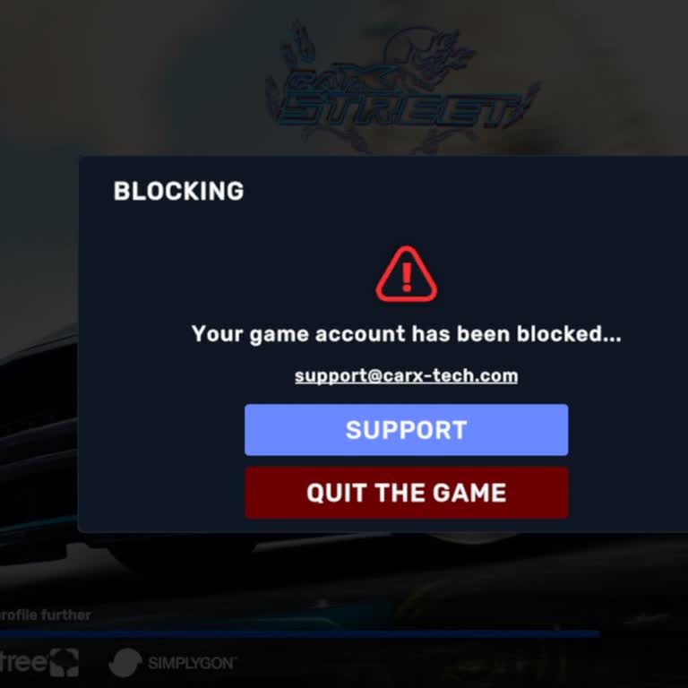 CarX Street Account Wrongly Blocked After Reinstall on Android