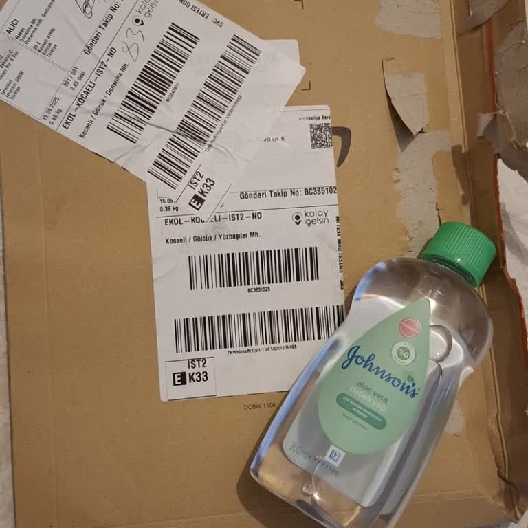 Araç Kamerası Yerine Bebek Yağı Gönderildi!