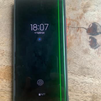 Güncelleme Sonrası Note 20 Ultra Ekranında Kalıcı Yeşil Çizgiler Oluştu