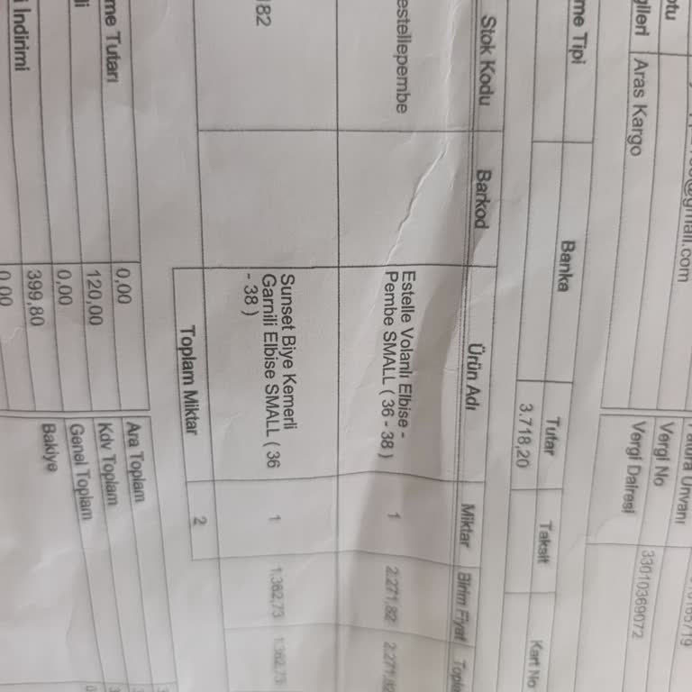 Eksik Gönderilen Elbisenin Ücreti İade Edilmiyor, Mesajlara Dönüş Yapılmıyor