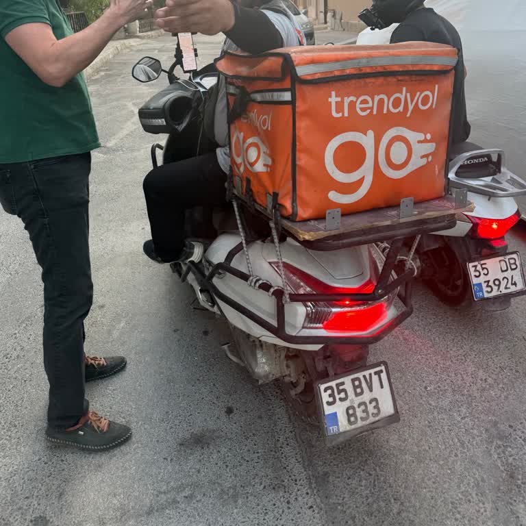 Trendyol GO Kurye Davranışı Güvenliğimizi Tehdit Etti