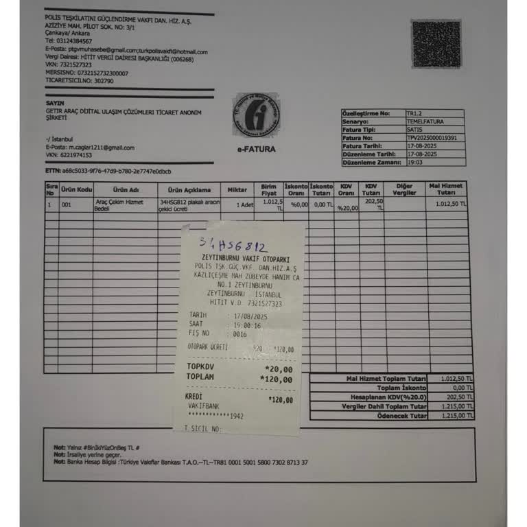 GetirAraç'tan Haksız Park Cezası Ve Şeffaf Olmayan Ek Ücretler