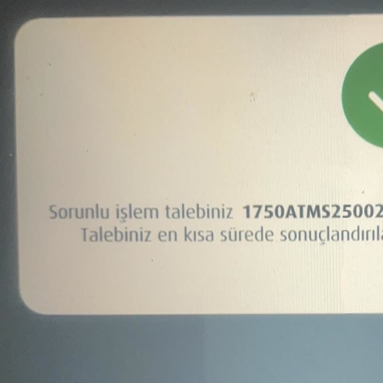ATM Para Yuttu Hesabıma Geçmedi Acil Ödemem Aksadı