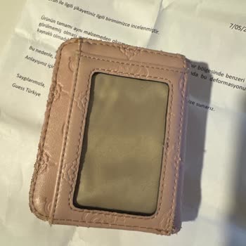 Guess Cüzdanımın Derisi Soyuldu, Garanti Sürecinde Mağdur Edildim