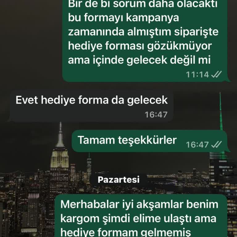 Kampanyalı Hediye Forma Gönderilmedi, İade Talebim Reddedildi!