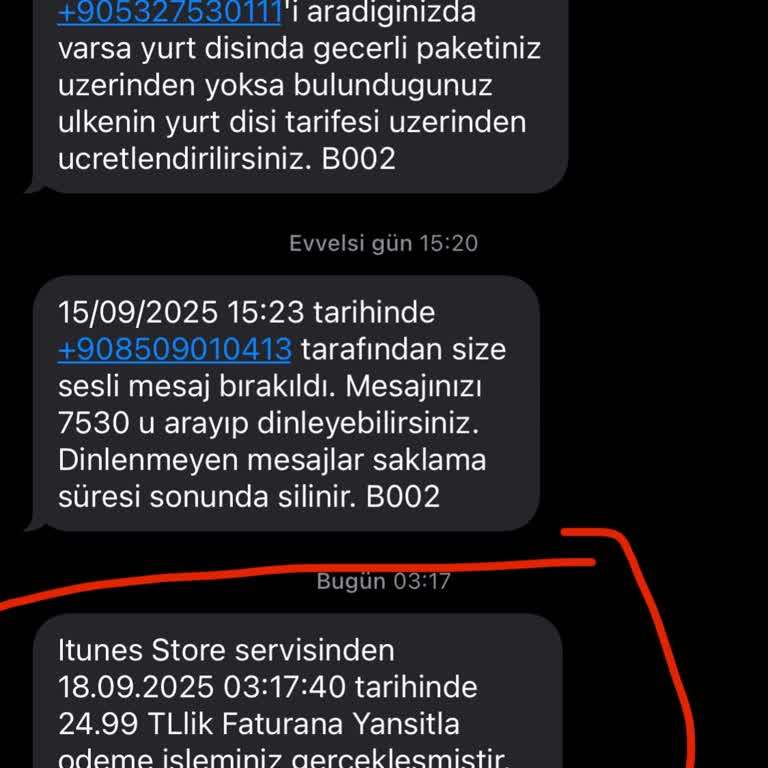 Onayım Dışında Apple Store Ödemesi Ve İade Talebim