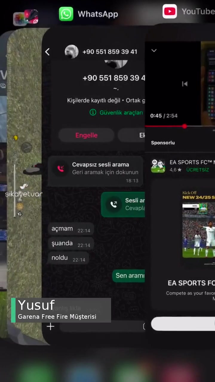 Garena Free Fire Hile Geldi EC Derecelide videonun kapak resmi