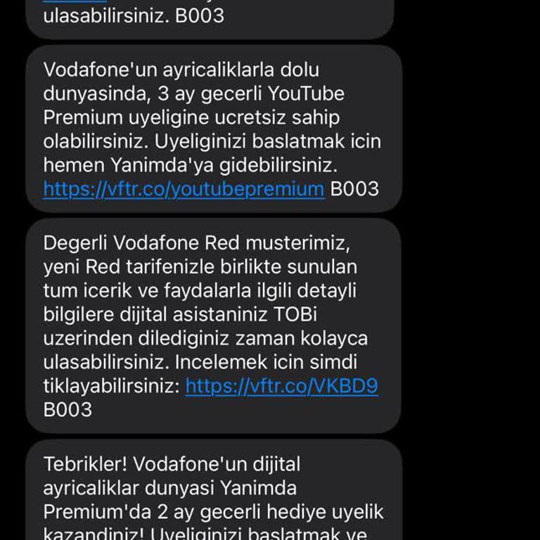 Tarife Değişikliği Sonrası Hediye Kodunun Gönderilmemesi Ve Ücretsiz Üyelik Sorunu