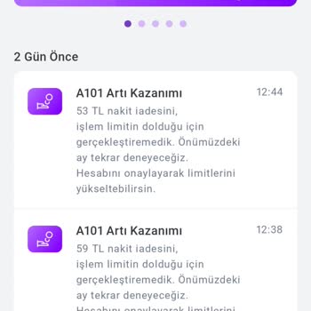 A101 Artı Kampanyası Nakit İadeleri Hadi Gold Hesabıma Yatırılmadı, Bilgilendirme Eksikliği