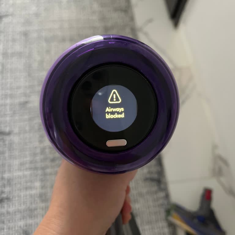 Dyson V12 пылесос — постоянно появляется ошибка Airways Blocked