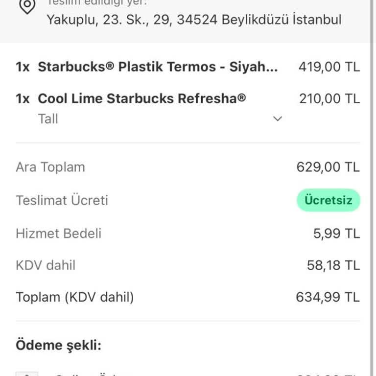 Siparişim Eksik Teslim Edildi Ücret İadesi Yapılmadı