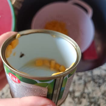 Son Kullanma Tarihi Geçmemiş Konserve Mısırdan Ölü Sinek Çıktı