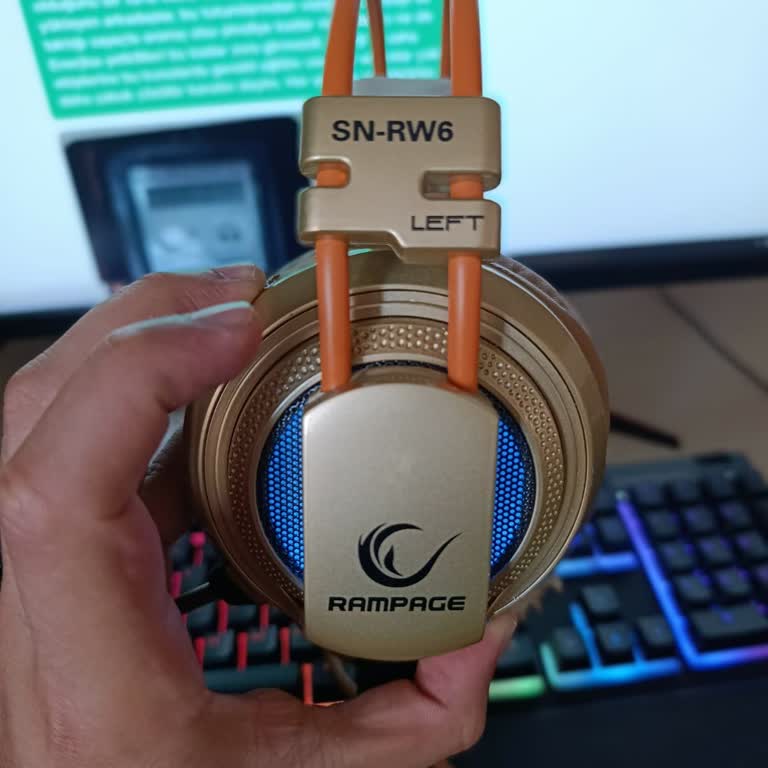 Rampage Sn-RW6 Kulaklık Pedlerinde Erken Deformasyon Ve Yedek Parça Sorunu
