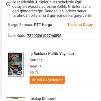 Eksik İçerikli Kitaplar Ve Haksız İade Reddi