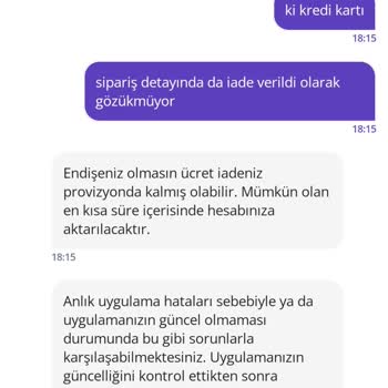 Getir'den Aldığım Ürünün İadesi 11 Gündür Yapılmadı