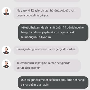 Yeni Alınan Vodafone Hattında Ciddi Çekim Sorunu Ve Cayma Bedeli Mağduriyeti