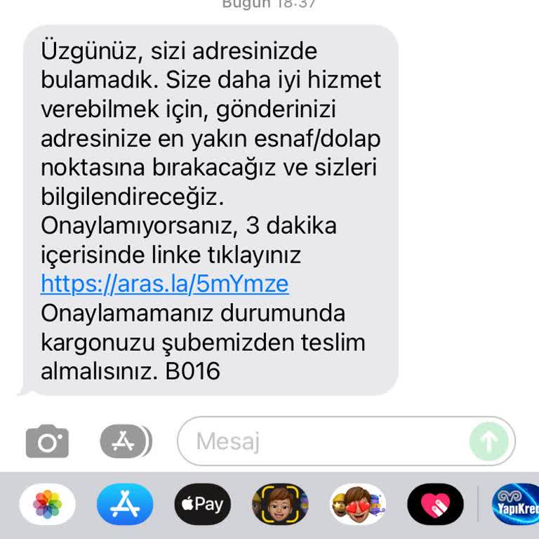 Evde Olmama Rağmen Kargo Teslim Edilmedi Ve Bilgilendirme Yapılmadı