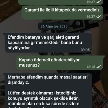 Şarj Cihazı Patladı, Garanti Kapsamında Destek Alamadım