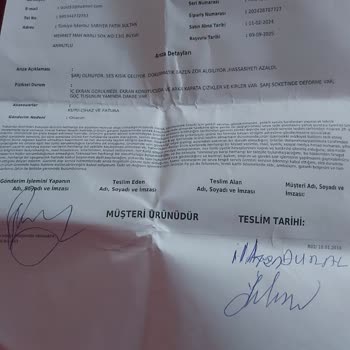 Garantili Tabletim Onarılmadan İade Edildi Ve Haksız Ücret Talep Edildi