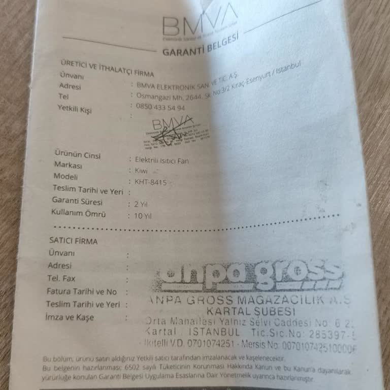 Garanti Sürecindeki Zorluklar Ve Tekrarlayan Arıza Nedeniyle Mağduriyet