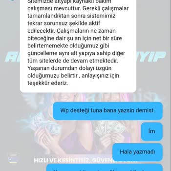 Kampanya Kazancım Hesabıma Eklenmedi, Destek Sürekli Oyalıyor