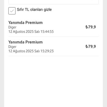 Vodafone Faturama Haksız Ve Tekrarlayan Ücretler Yansıtıldı, İade Talep Ediyorum