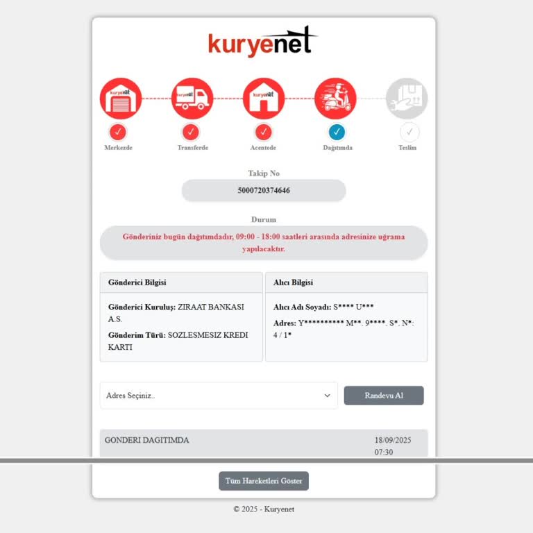 Kredi Kartım 7 Gündür Teslim Edilmedi, Müşteri Hizmetlerine Ulaşamıyorum