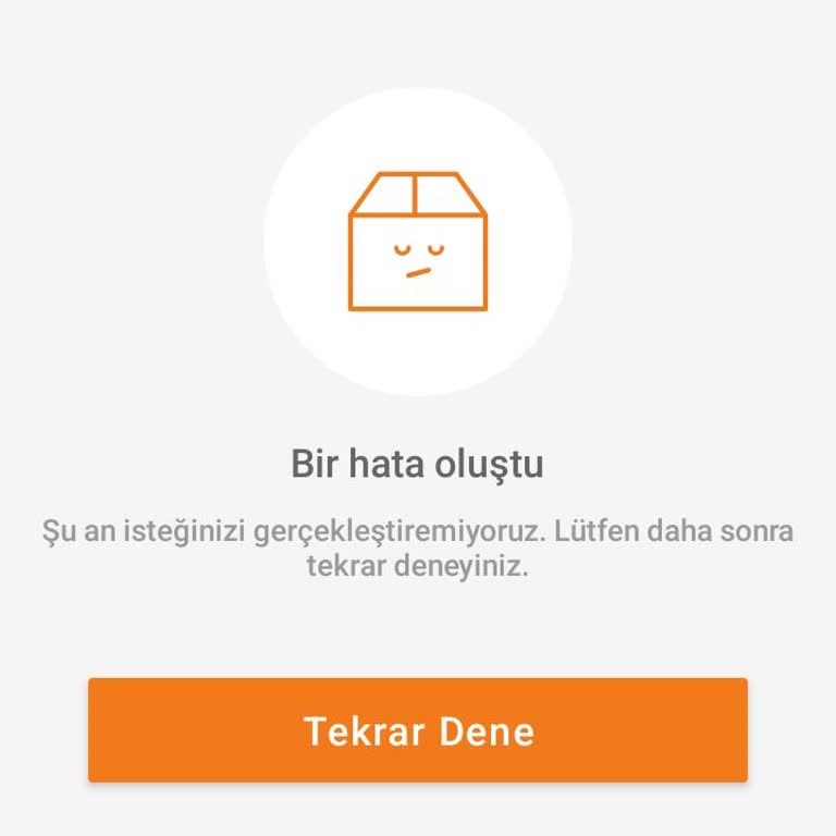 Trendyol Uygulamasında Siparişlerime Erişemiyorum, Mağduriyet Yaşıyorum