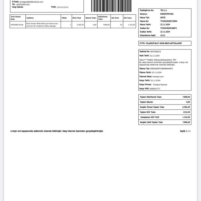 Black Decker Süpürgede Çekiş Gücü Kaybı Ve Servis Sorunu
