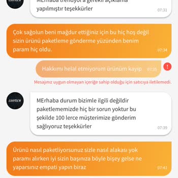 Eksik Gönderilen Ürün İçin İade Talebi Ve Mağduriyet