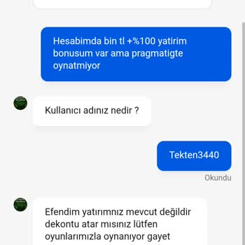 Yatırılan Bakiye Ve Bonus Kullanılamıyor, Destek Hattı Sorunu Mağduriyetimi Artırdı
