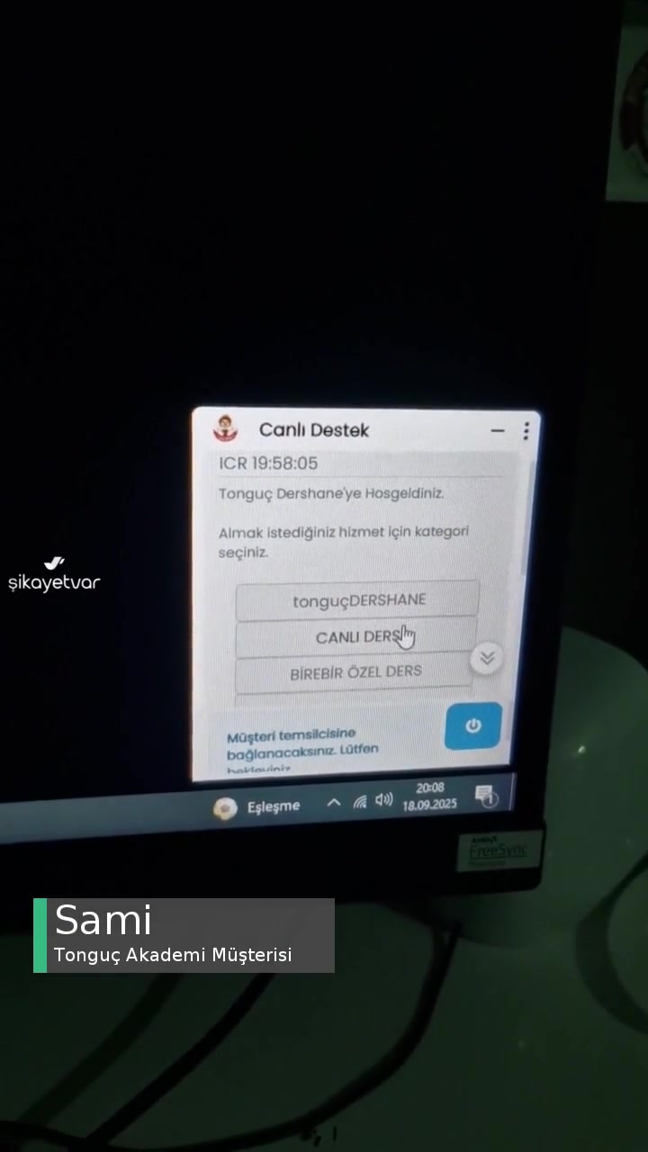 Tonguç Akademi Canlı Ders Bağlantı Sorunu videonun kapak resmi