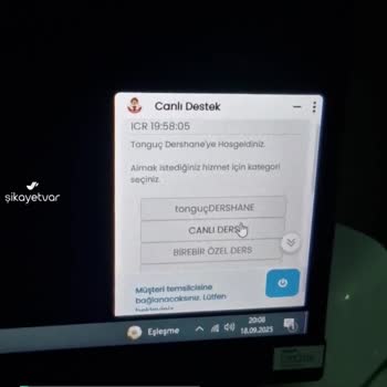 Tonguç Akademi Canlı Ders Bağlantı Sorunu