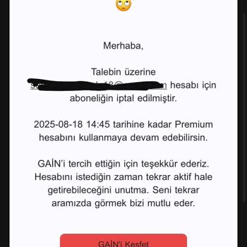 İptal Edilen Abonelikten Sonra Haksız Ücret Çekildi