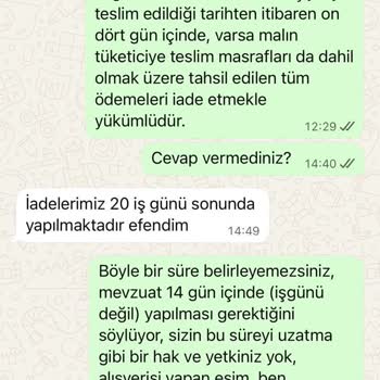 İade Sürecinde Gecikme Ve Haksız Kargo Ücreti Mağduriyeti