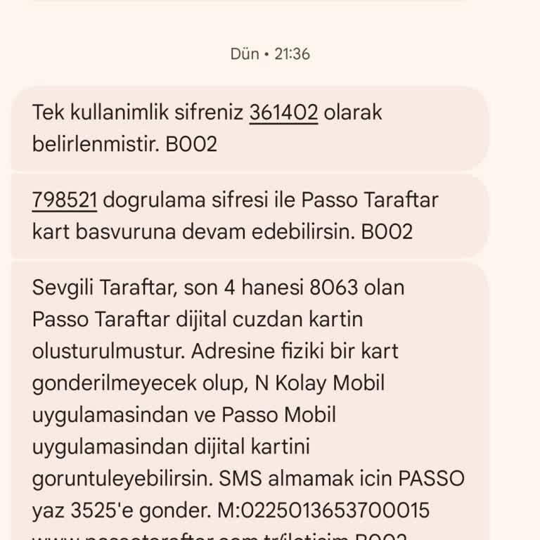 Satın Alınan Taraftar Kartı Hesabımda Görünmüyor Oğlum Mağdur Oldu