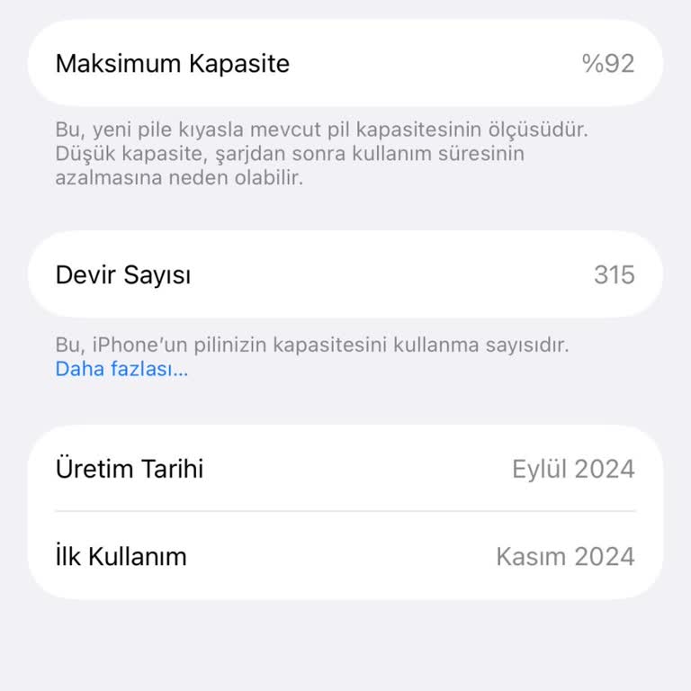 İphone 16 Pro Pil Sağlığı Hızla Azalıyor
