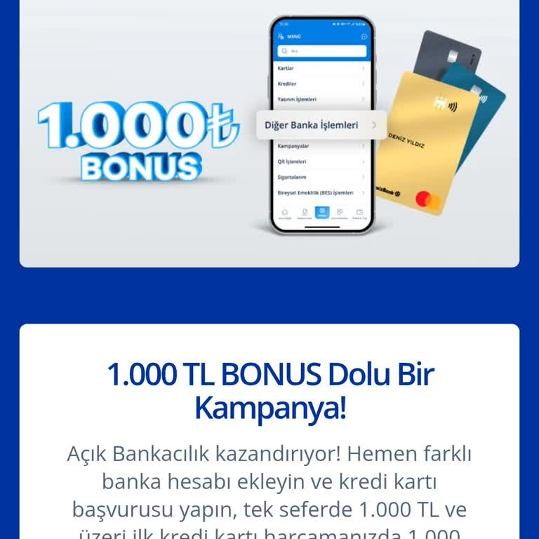 Denizbank Kredi Kartı Bonusum Yatmadı, Şikayetim Cevapsız Kaldı