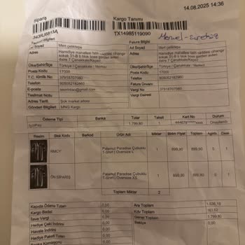 Yanlış Ve Defolu Ürün Gönderimi, Etiket Sorunu