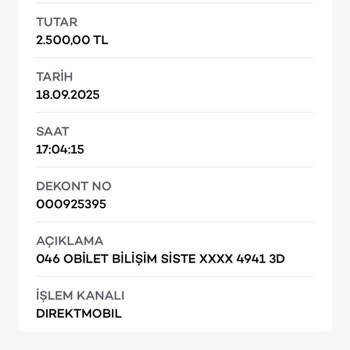 Bilet Alımında Yaşanan Hata Ve Ücret İadesi Gecikmesi Nedeniyle Mağduriyet