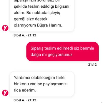 Teslim Edilmeyen Siparişe Haksız Ücret Kesintisi