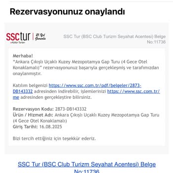 Son Anda İptal Edilen GAP Turu Sonrası Eksik Ücret İadesi Mağduriyeti