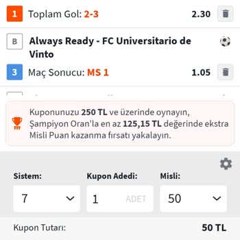 Bahis Kuponu Oluşturma Sorunu Ve Müşteri Hizmetlerine Ulaşılamaması